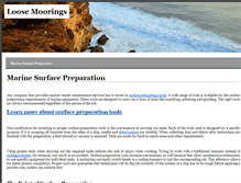 Tablet Screenshot of loosemoorings.org